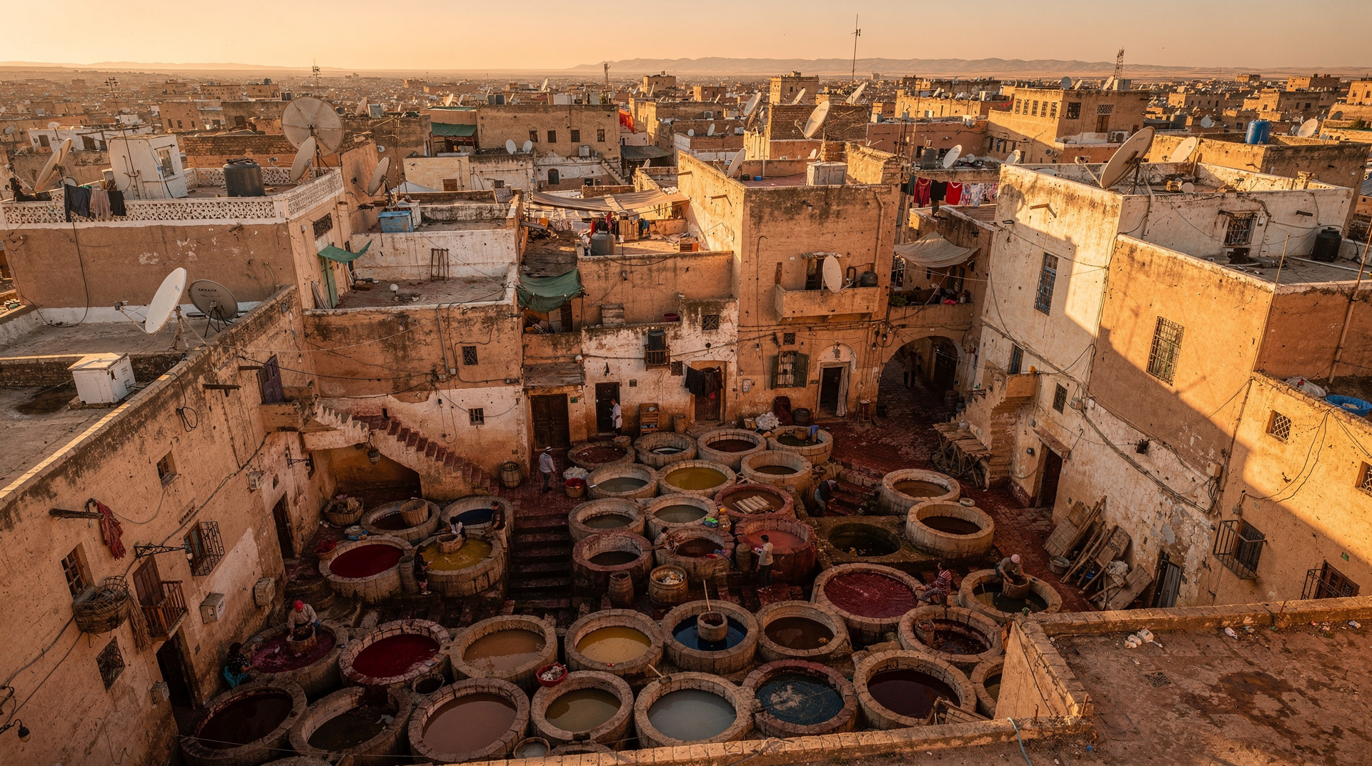 Fes medersas: Al Attarine, Bou Inania, Cherratine, Seffarine